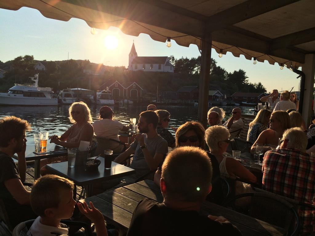 Gasthaus Hamburgö Hamburgsund Exterior foto